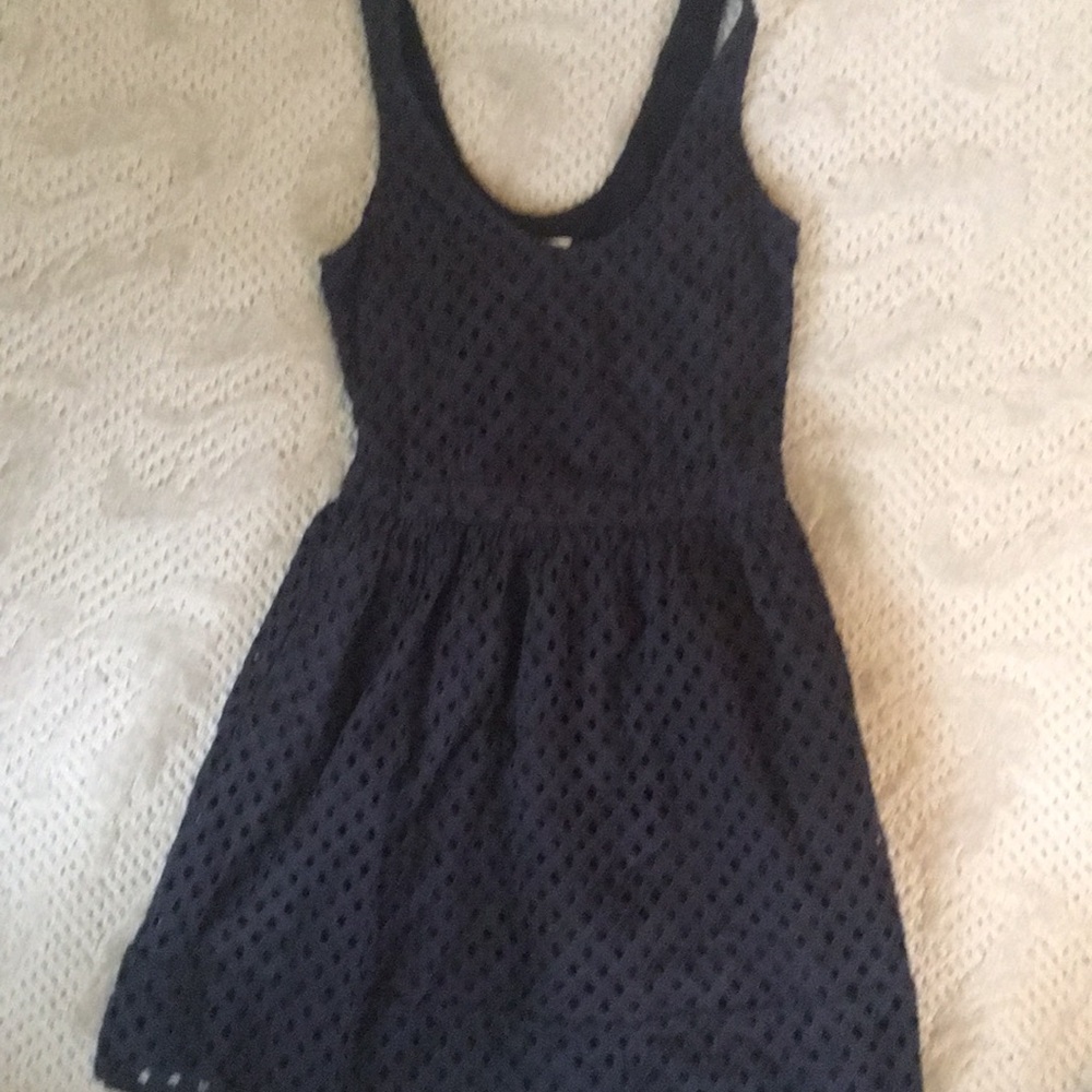 Joie eyelet lace dress black XS